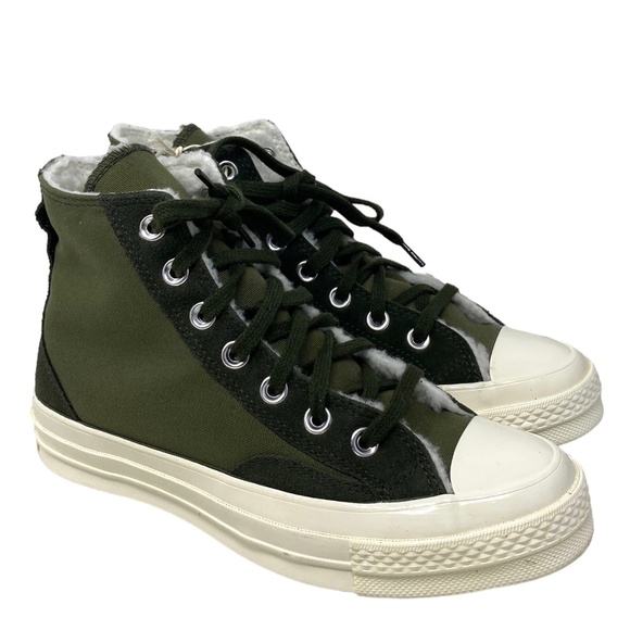 Converse Shoes - Converse Chuck 70 Shoes For Women Casual Khaki Canvas High Top Sneakers A05055C